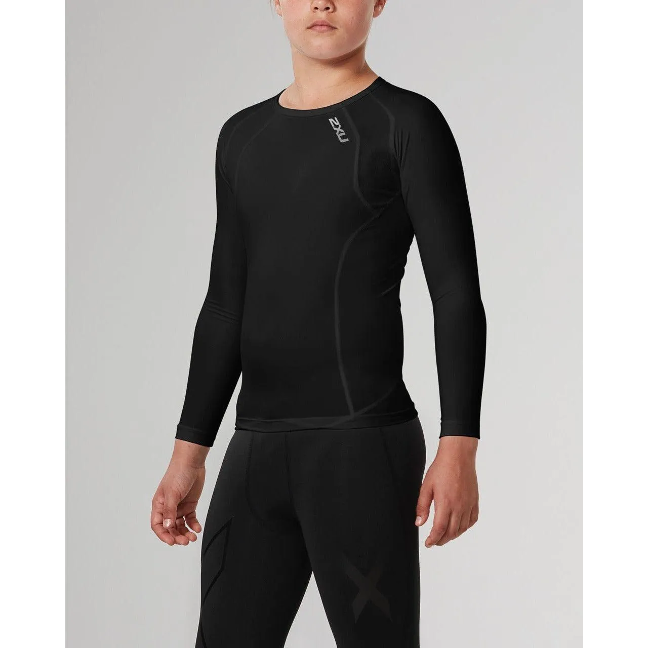 2XU Youth Long Sleeve Compression Top