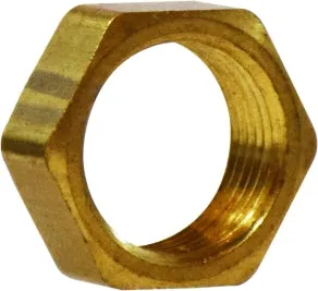 5/8" OD Brass Compression Bulkhead Nut qt