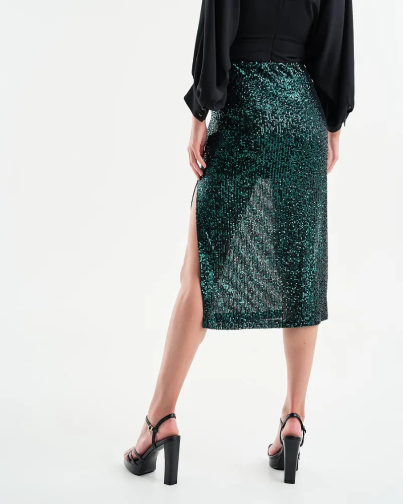 Access - Sequin Midi Skirt