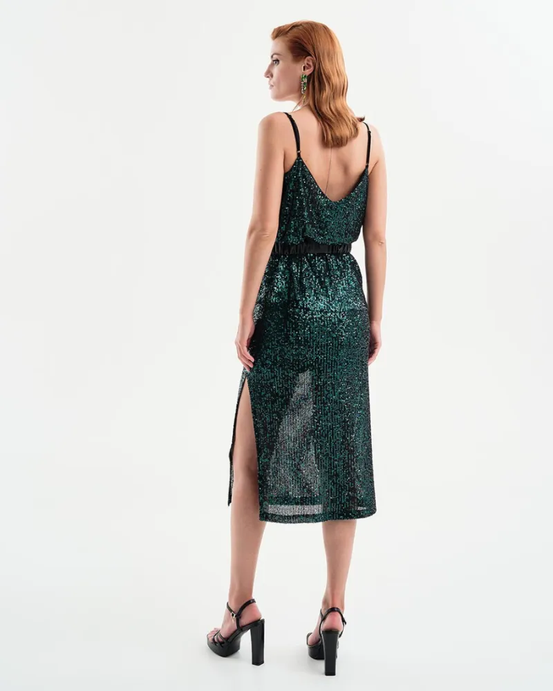 Access - Sequin Midi Skirt