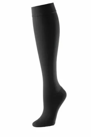 ActiLymph Class 1 Below Knee Stockings Black Large Closed Toe