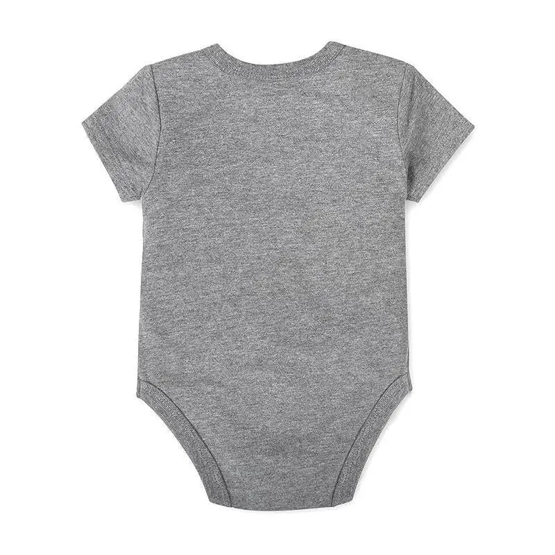 A.D. Sutton - Baby Romper Grandpa, Grey