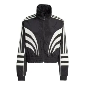 adidas Atlanta Cut Line Loose Nylon Track Top