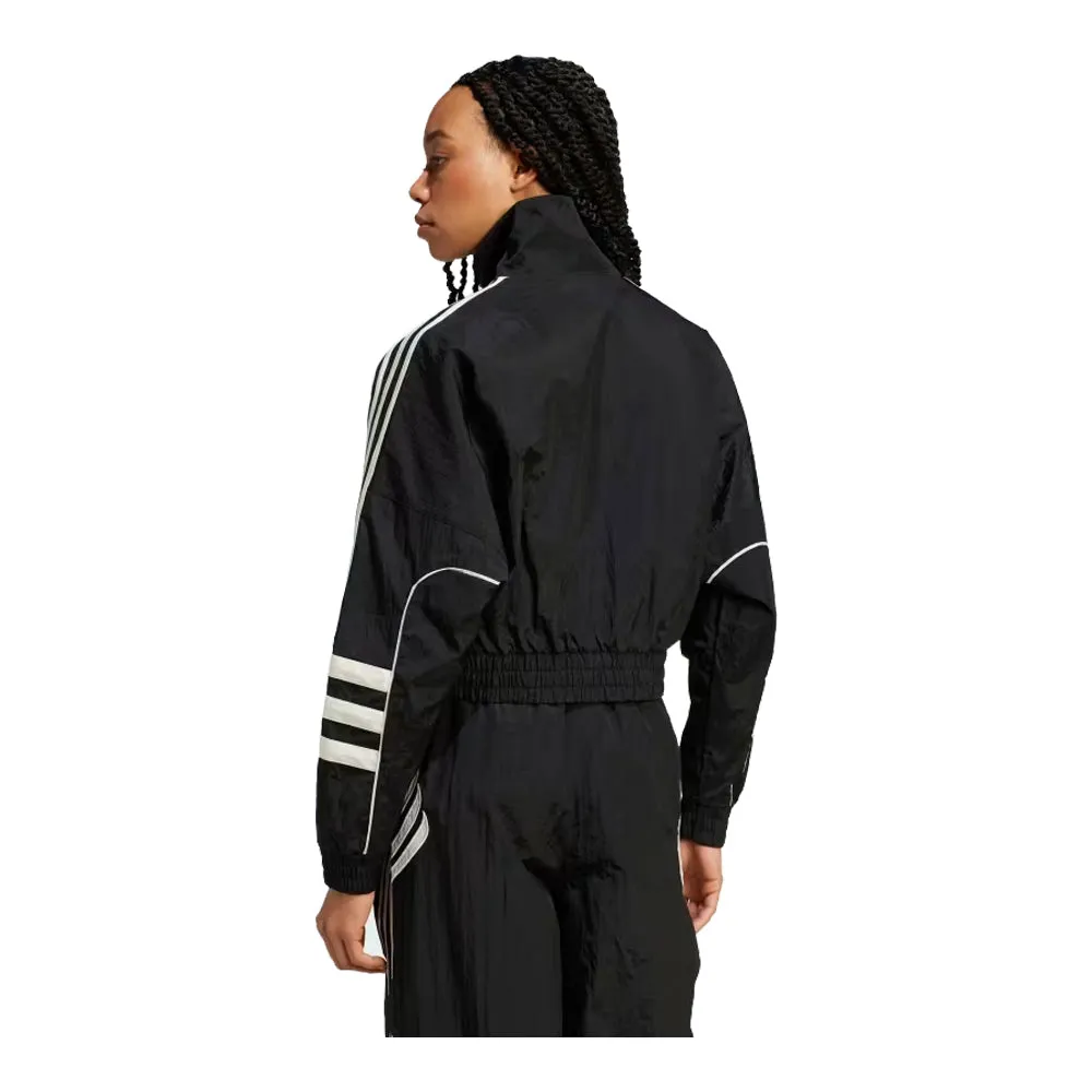 adidas Atlanta Cut Line Loose Nylon Track Top