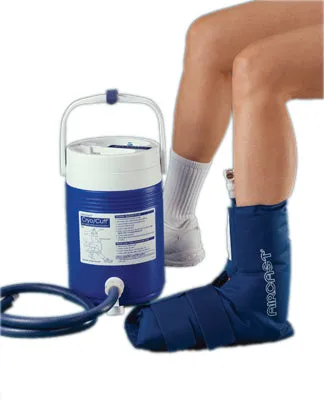 AirCast CryoCuff - Medium Foot with gravity feed cooler