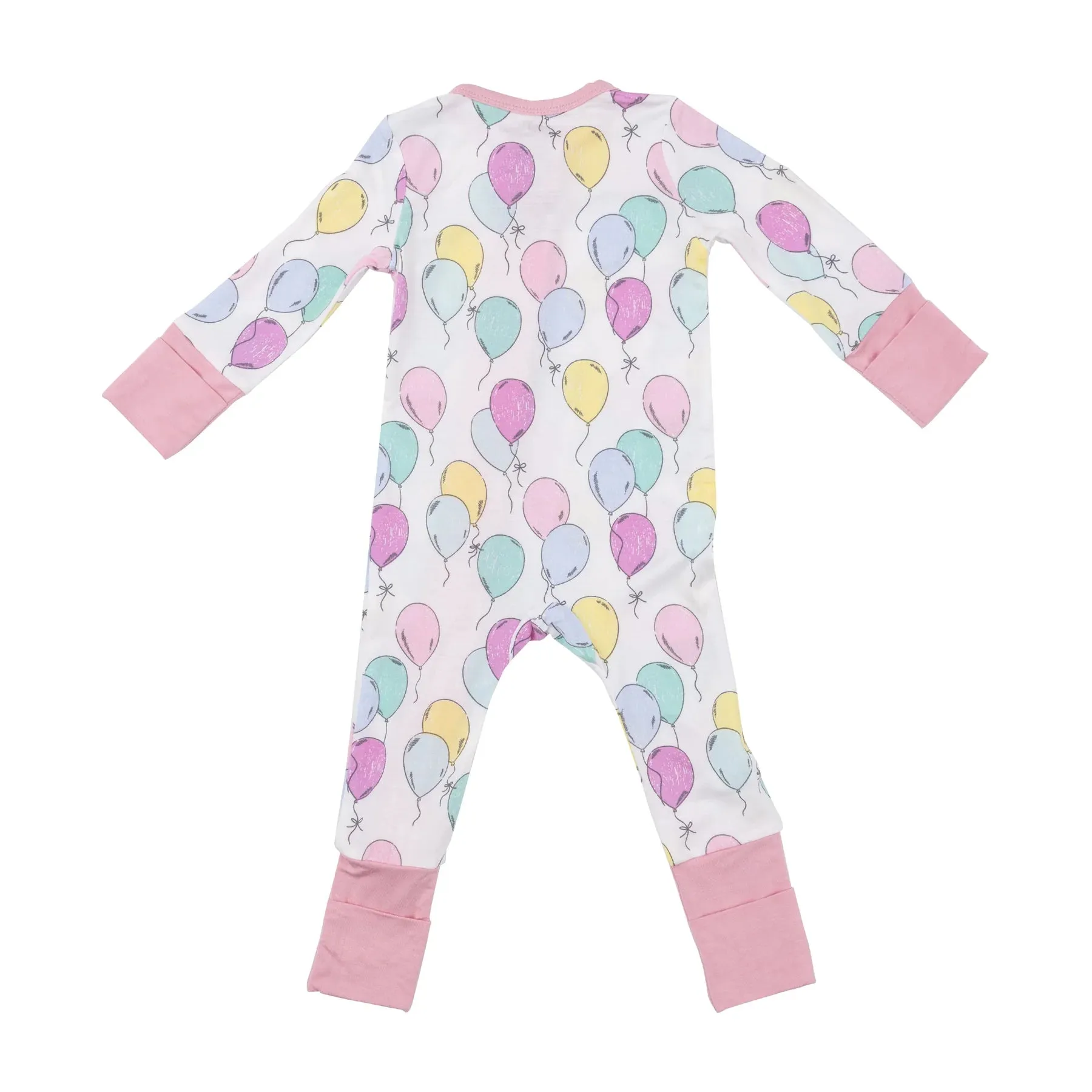 Angel Dear 2 Way Zipper Romper - Balloons