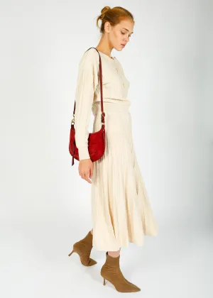 Ba&sh Jada Skirt in Beige