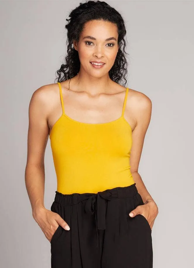 Bamboo Adjustable Spaghetti Strap Cami