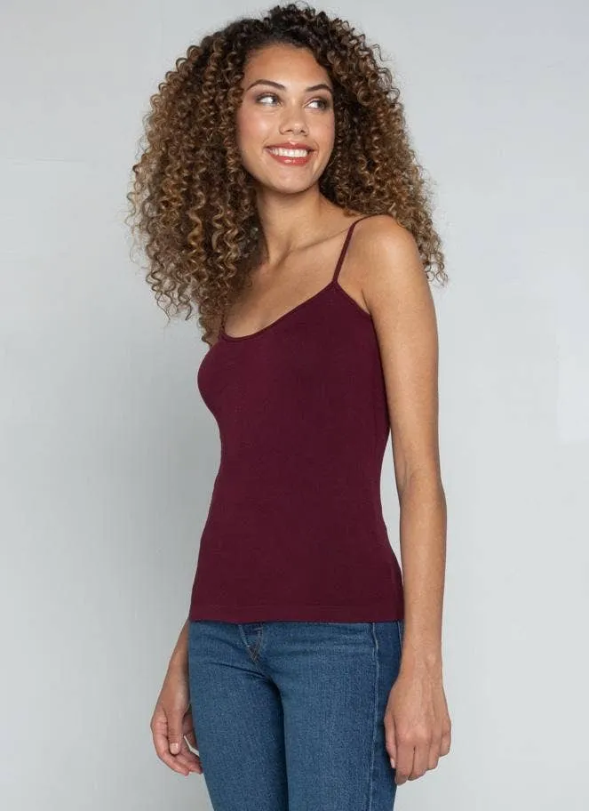 Bamboo Adjustable Spaghetti Strap Cami