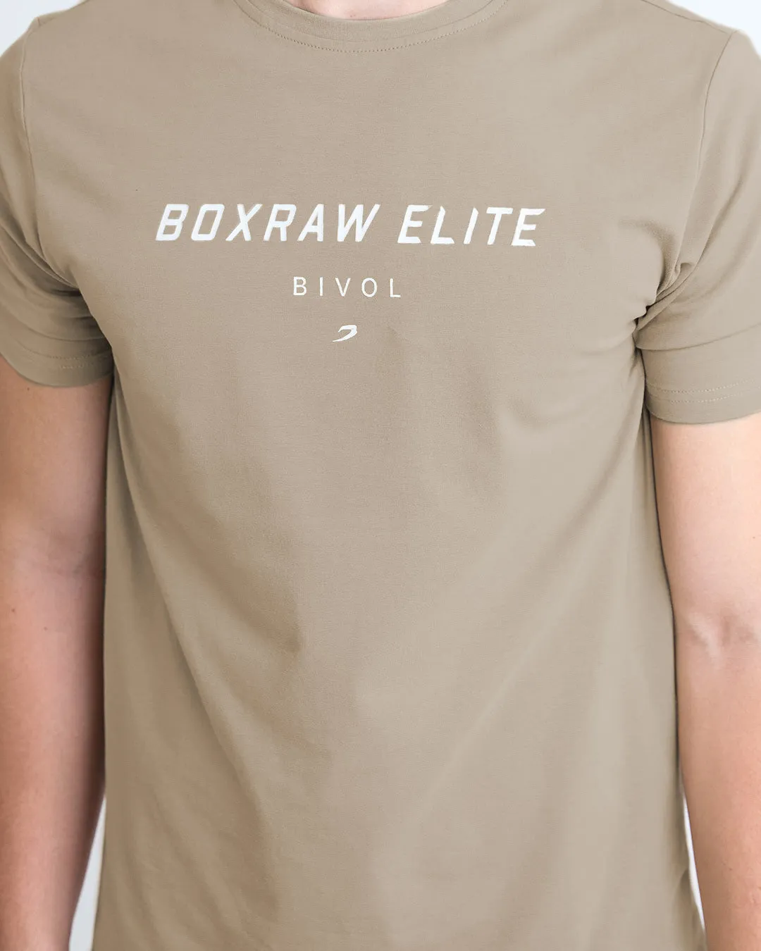 Bivol x BOXRAW T-Shirt - Taupe Beige