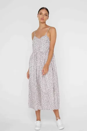 BLAK - Shall We Dance Dress - Dusty Pink Leopard