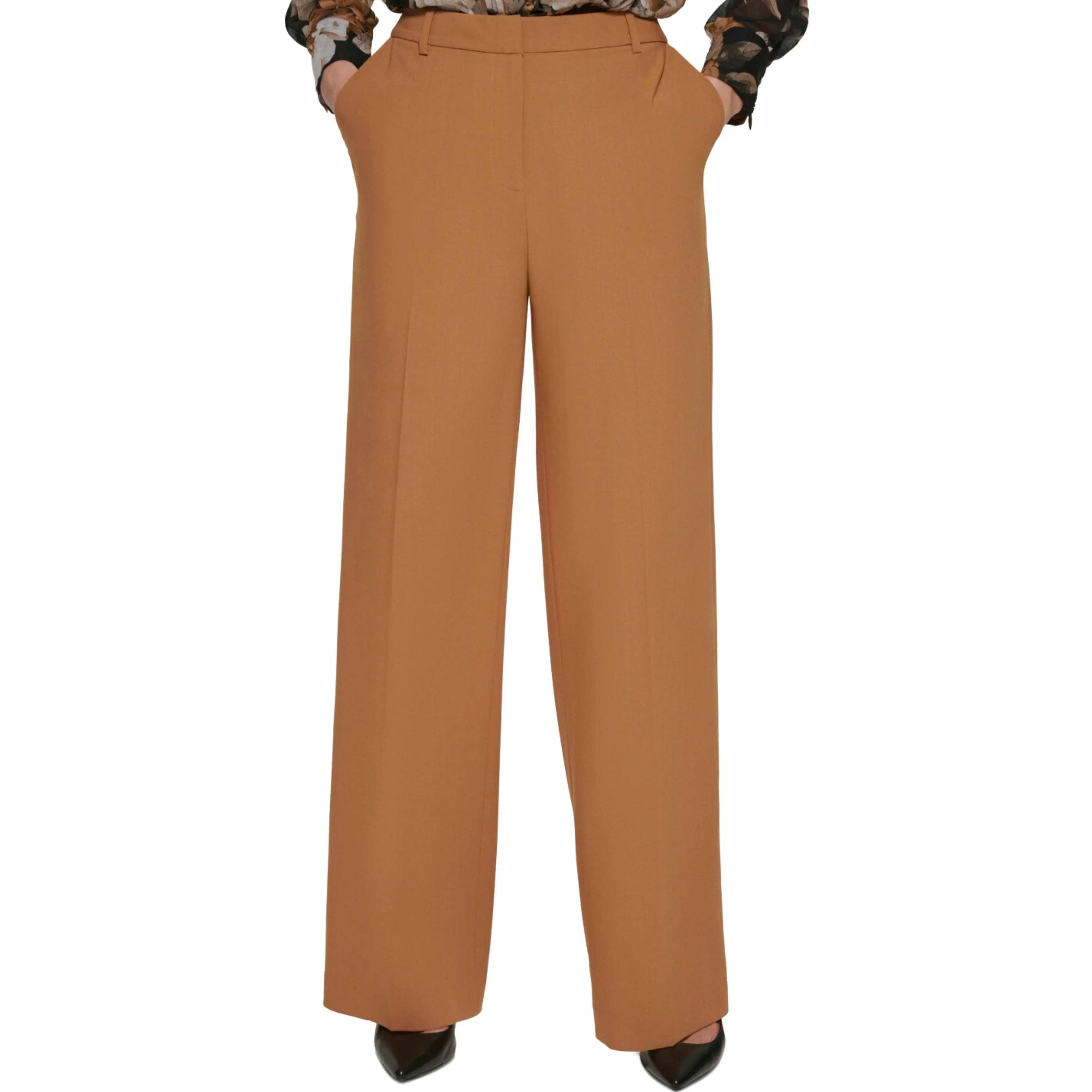 CALVIN KLEIN -  High Waist Pants