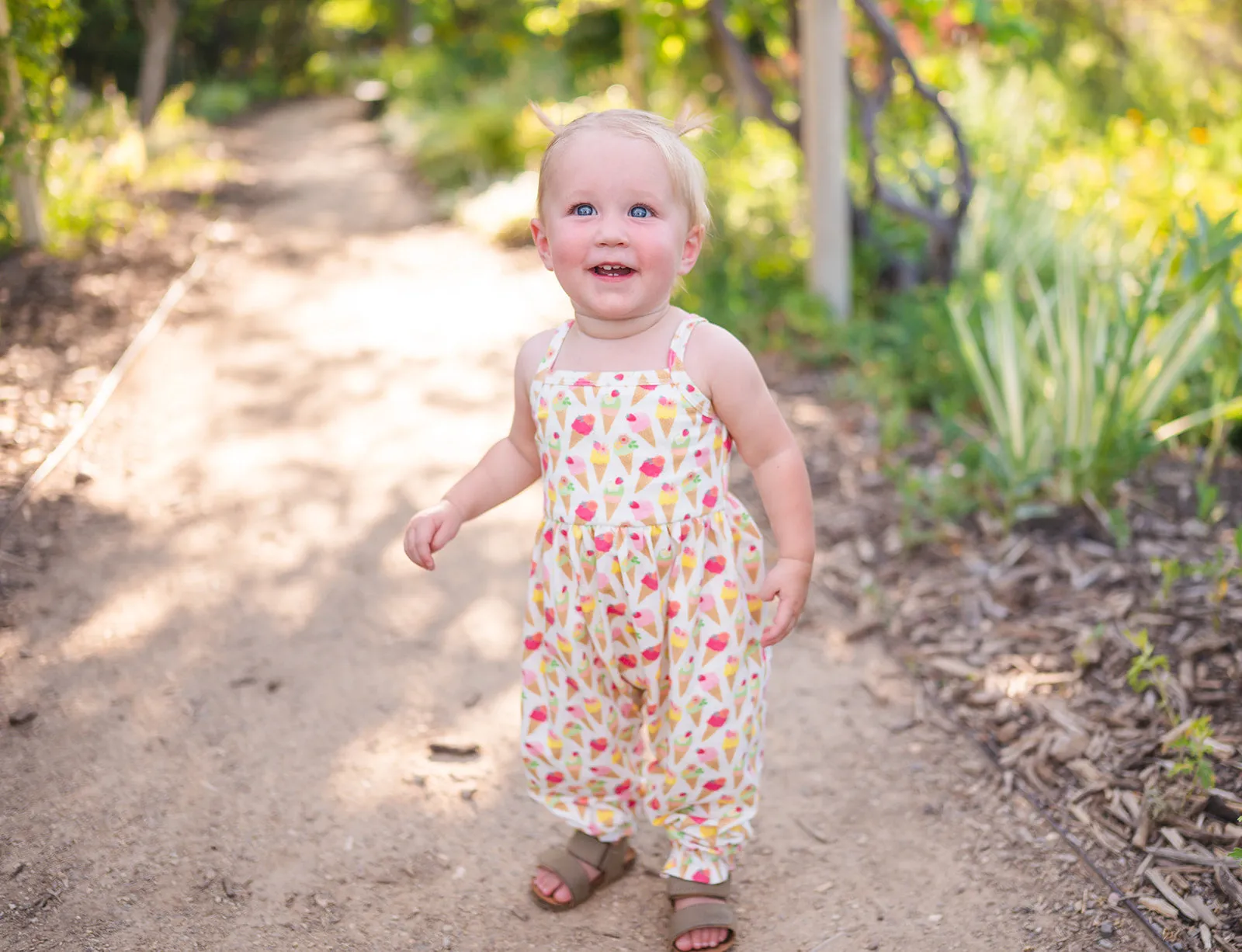 Camila Romper in Ice Cream Scoop