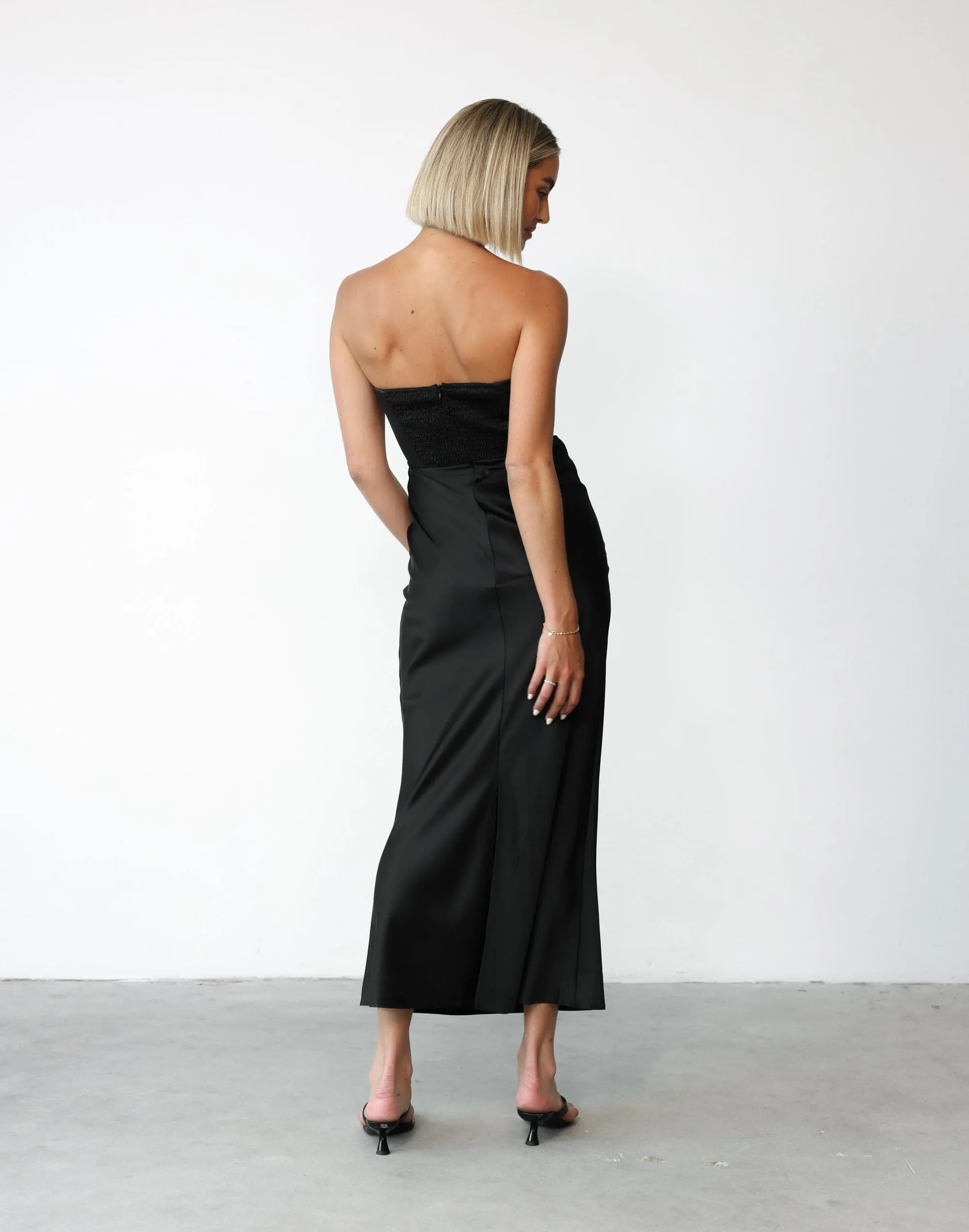 Cate Maxi Dress (Black)