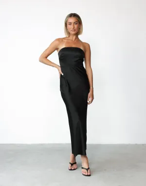 Cate Maxi Dress (Black)