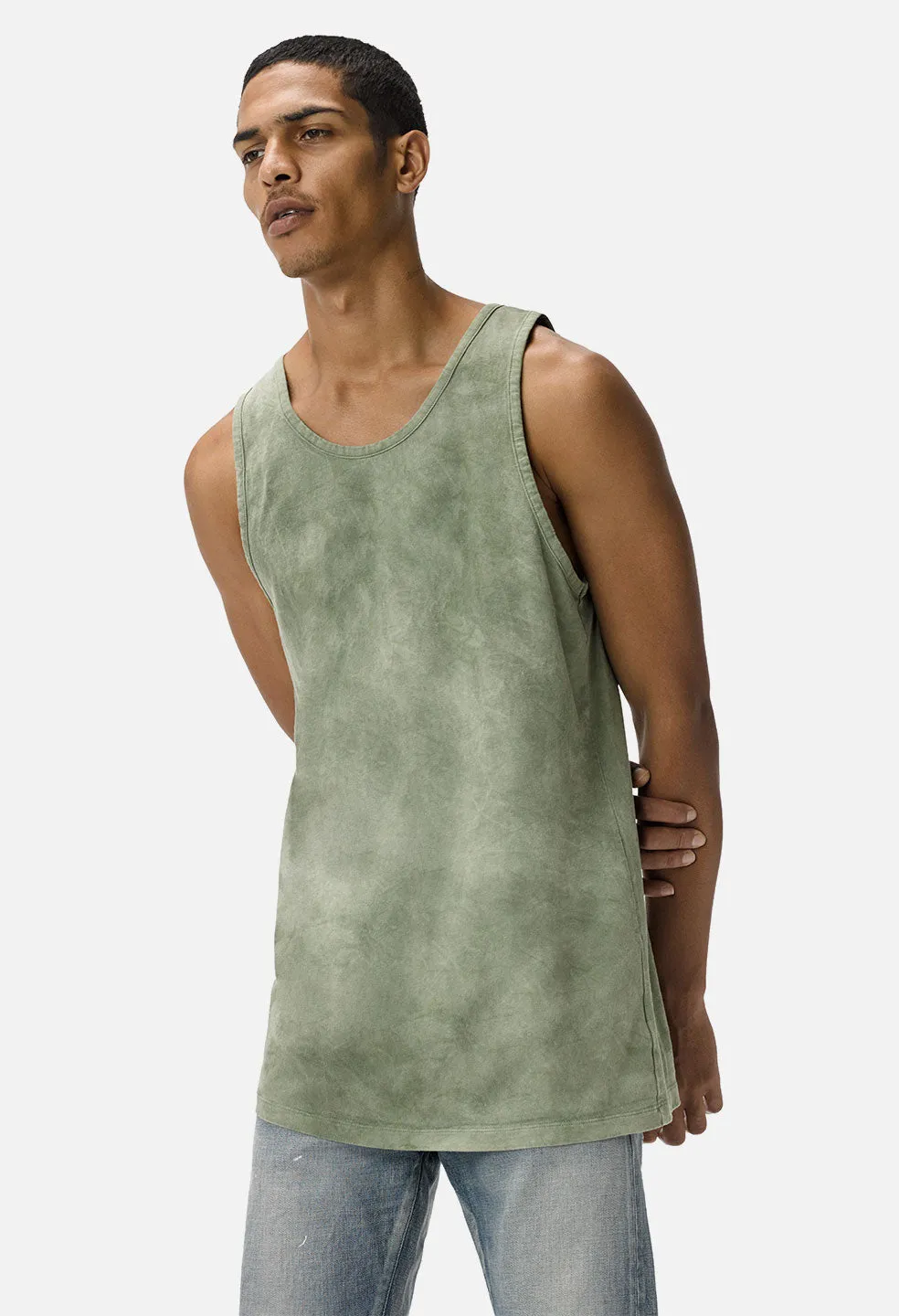 Chrome Tank / Washed Olive