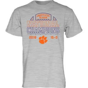 Clemson Tigers 2018-2019 Football National Champions Undefeated Season T-Shirt