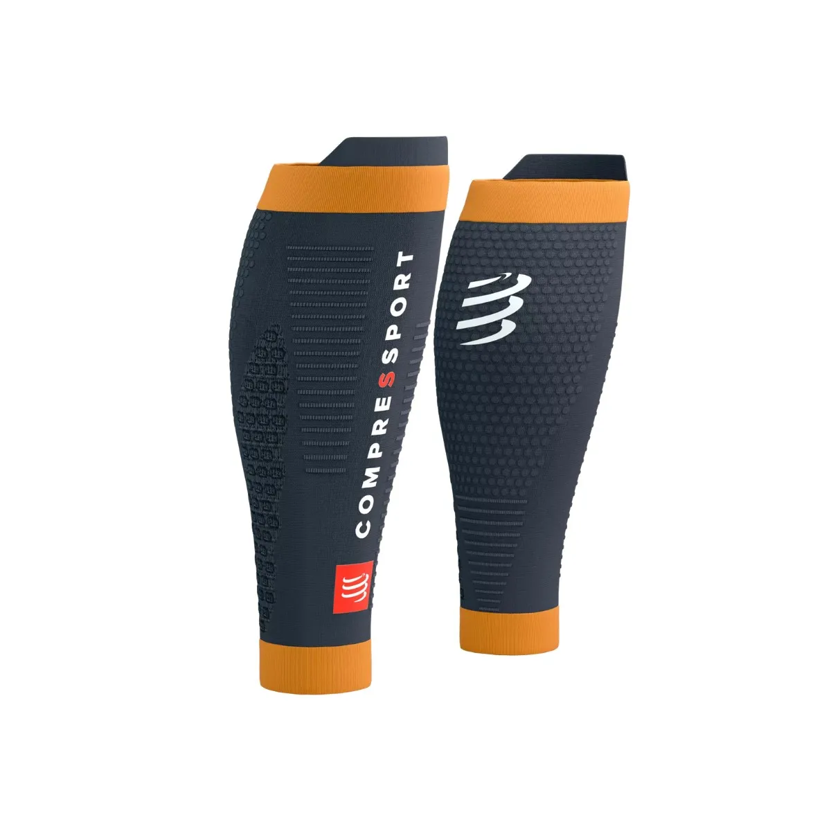 Compression Socks Compressport R2 3.0 Black Orange