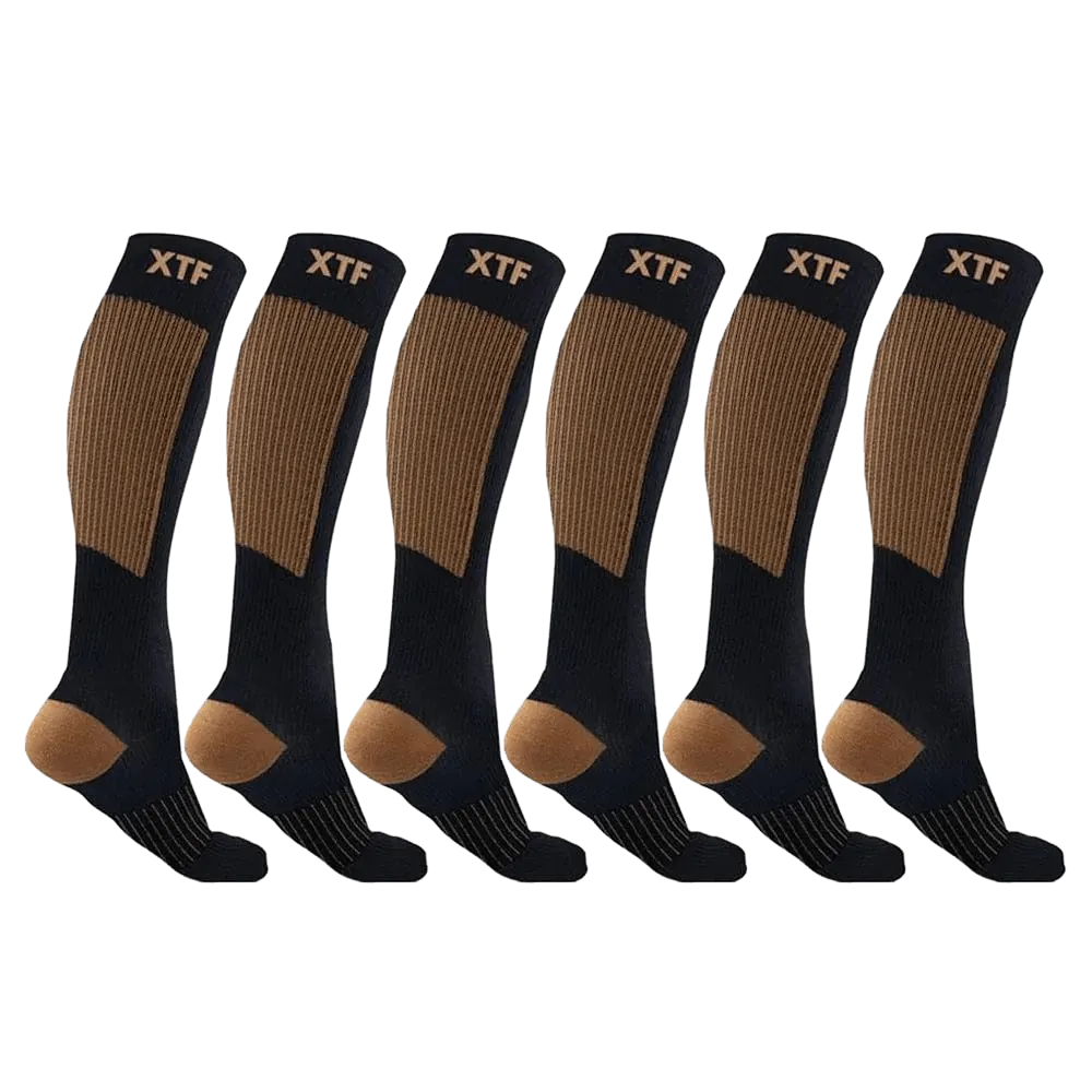 Copper-Infused Socks - Original (6-Pairs)