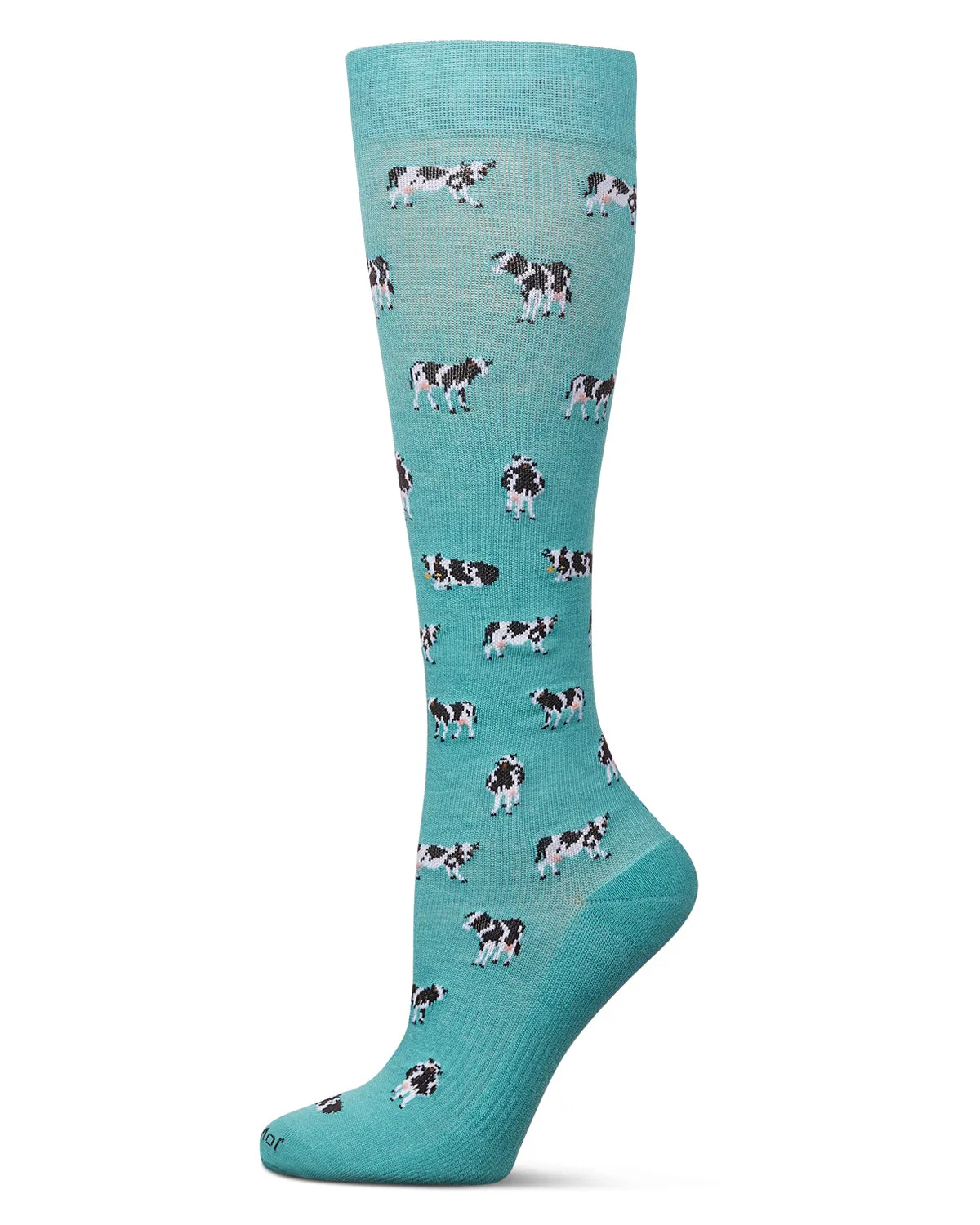 Cows 8-15 mmHg Graduated Bamboo Compression Socks