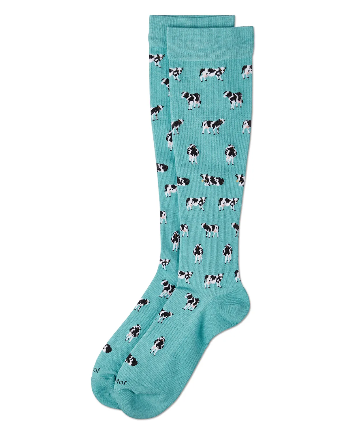 Cows 8-15 mmHg Graduated Bamboo Compression Socks