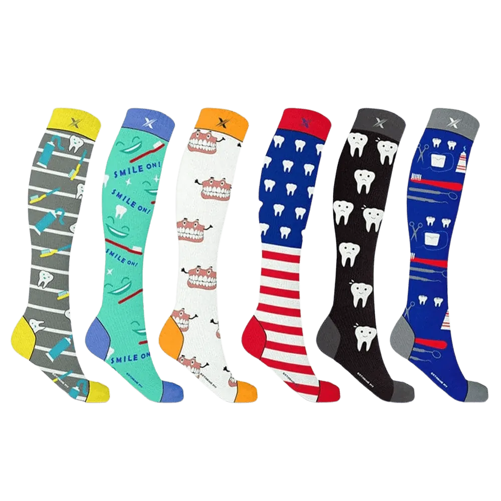 Dentist Approved Socks (6-Pairs)