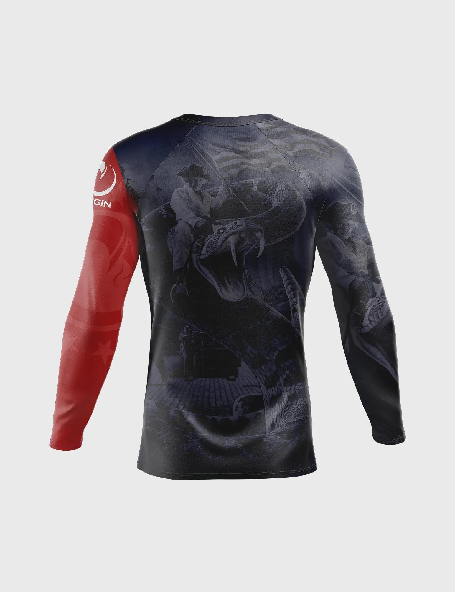 DON'T TREAD ON ME LS COMPRESSION FIT RASHGUARD 2.0