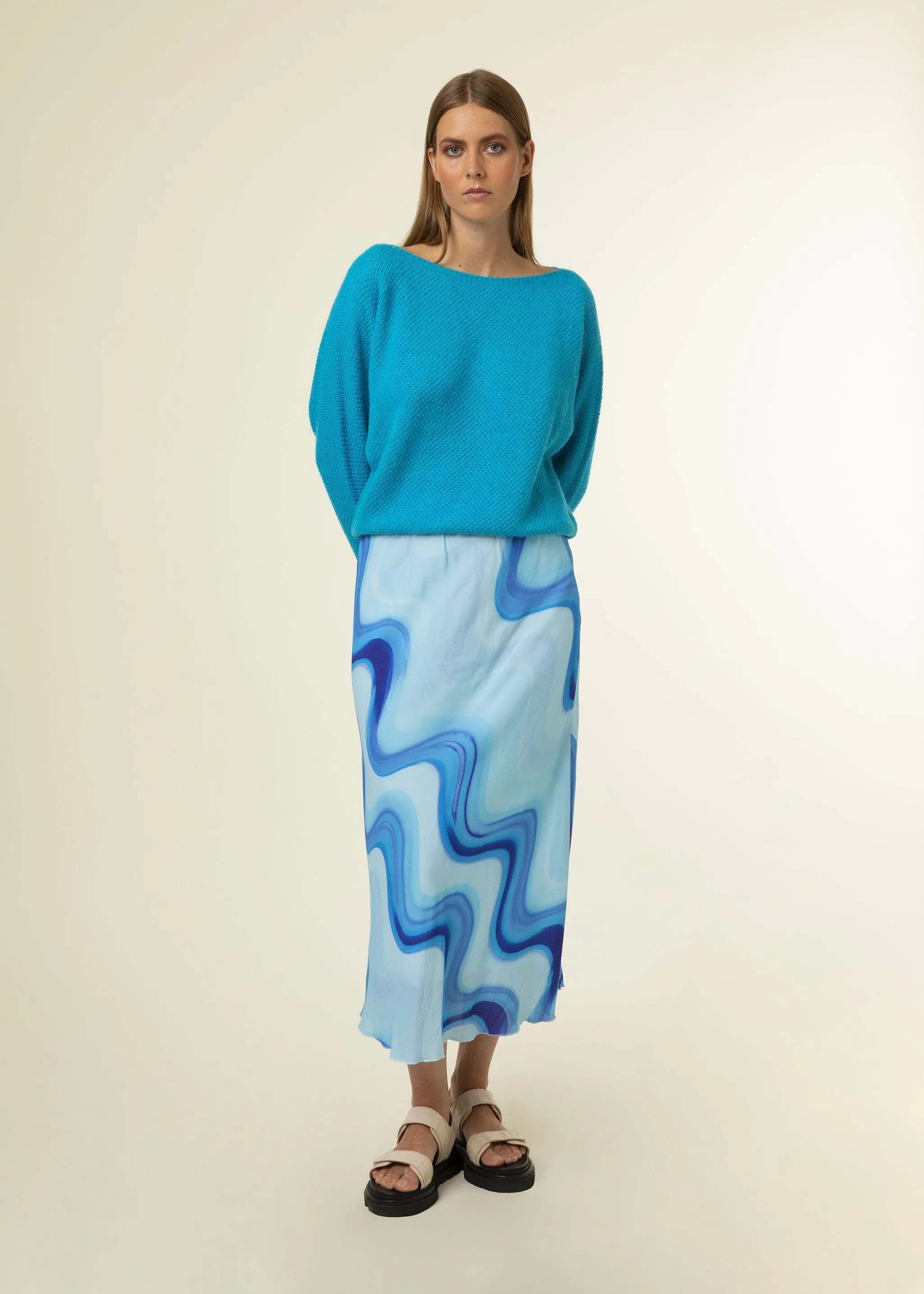 Edelyne Skirt (Blue)