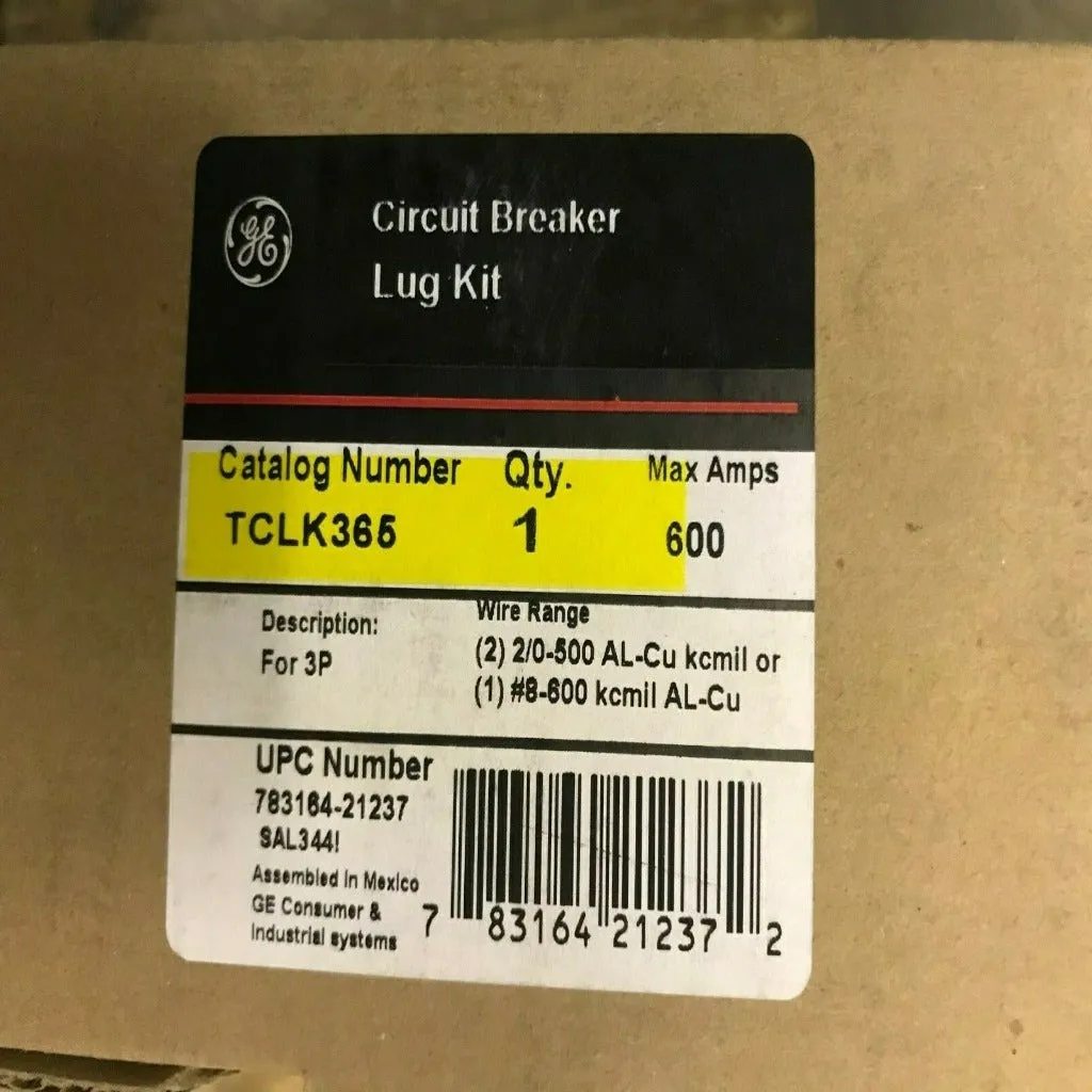 General Electric TCLK365 Lug Terminal - New Surplus