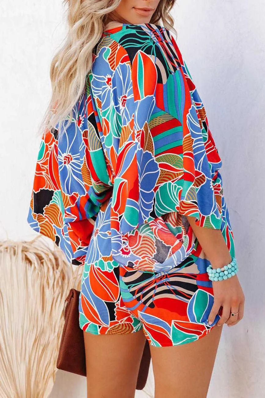 Get The Best Mocha Printed Romper