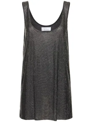 Giuseppe Di Morabito   Crystal embellished mini tank dress 