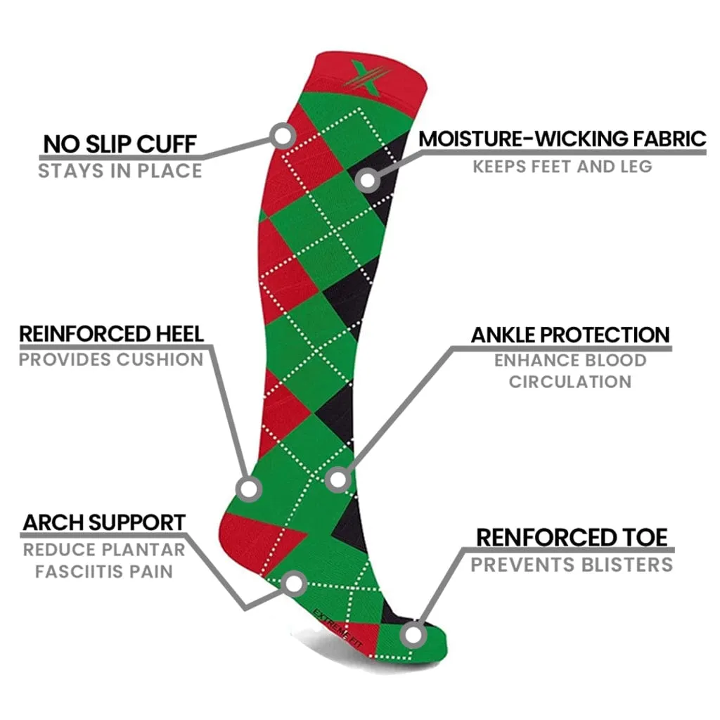 Happy Holidays Socks (6-Pairs)