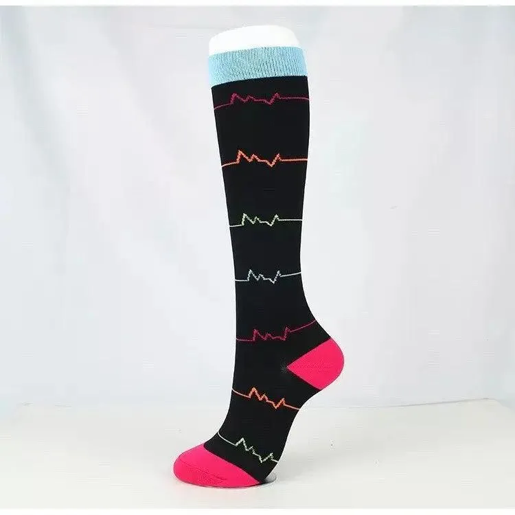 Heart Beatz Compression Socks