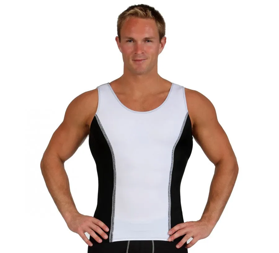 Insta Slim High Compression Activewear Muscle Tank ISMA00TT1