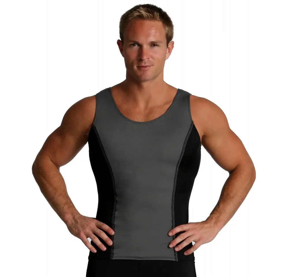 Insta Slim High Compression Activewear Muscle Tank ISMA00TT1