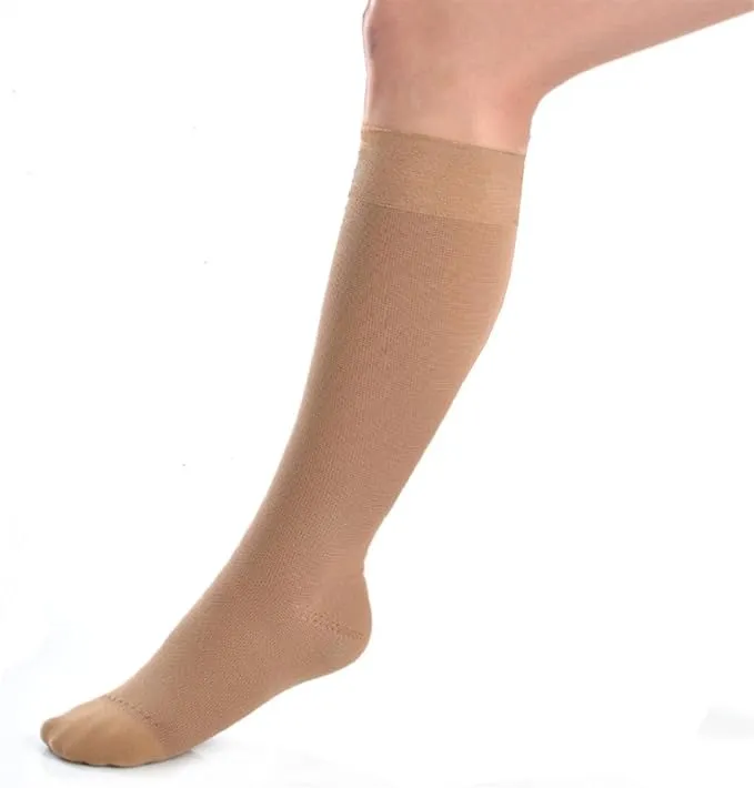 Jobst Ultrasheer Soft Fit Knee High Closed Toe 15-20 Natural Medium