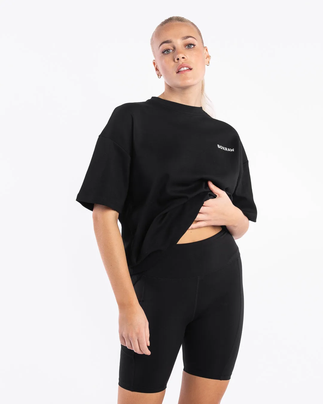 Johnson Oversized T-Shirt - Black