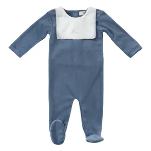 Kipp Baby Blue Bib Footie