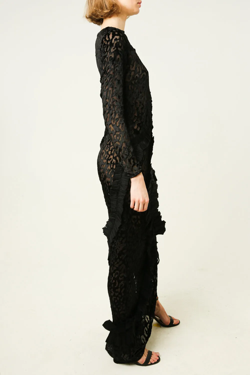 Lace maxi dress