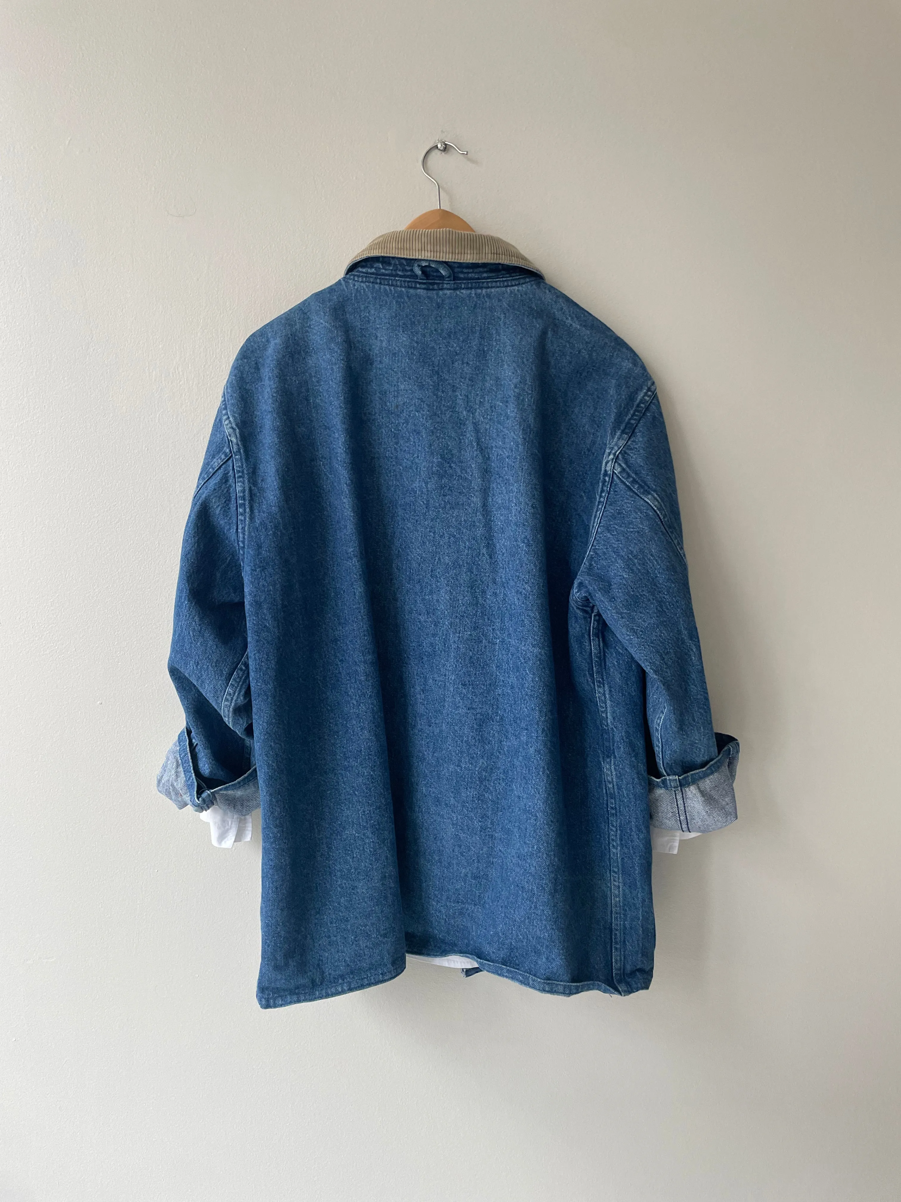 Land's End Denim Field Coat