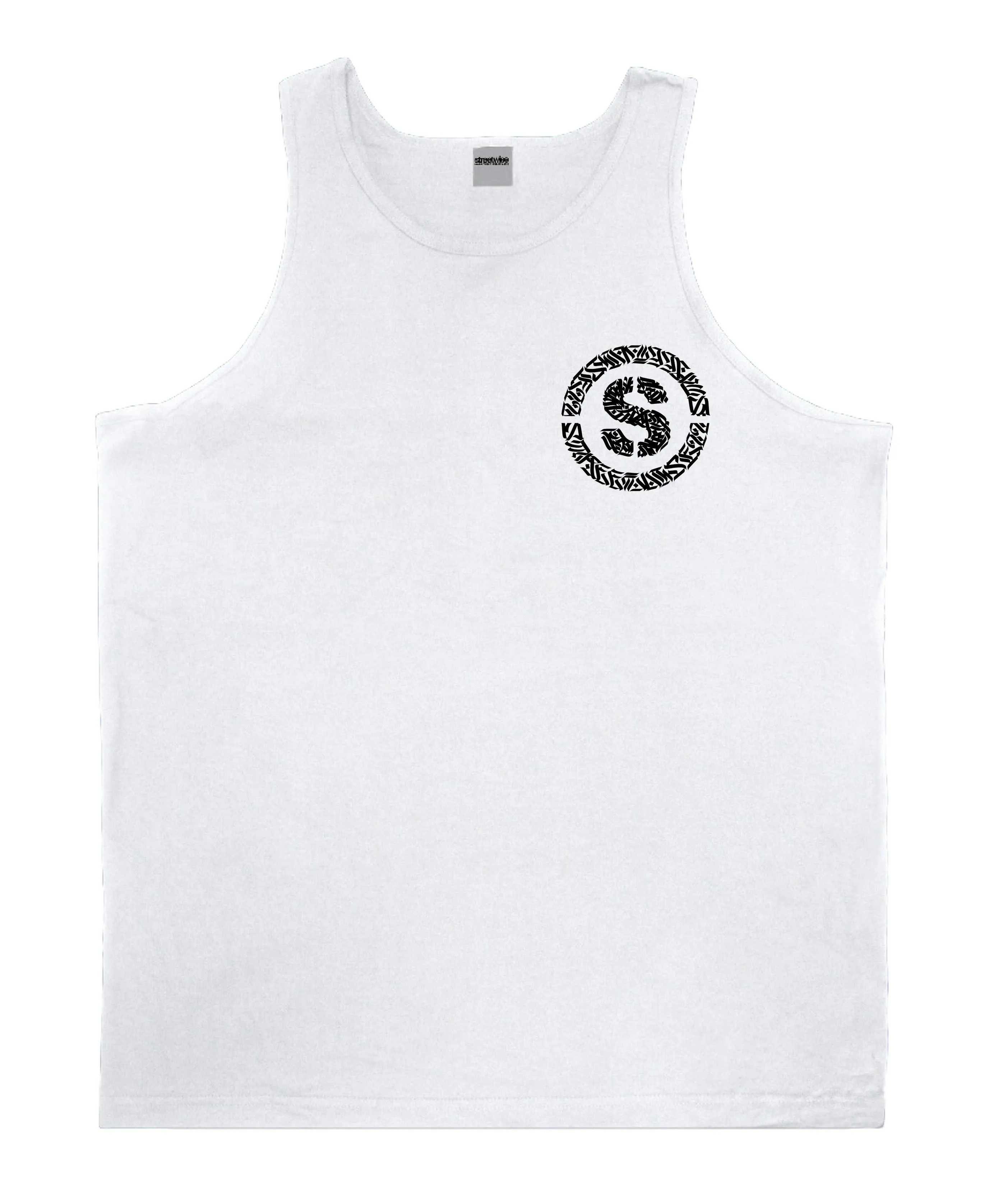 Letras Tank (White)