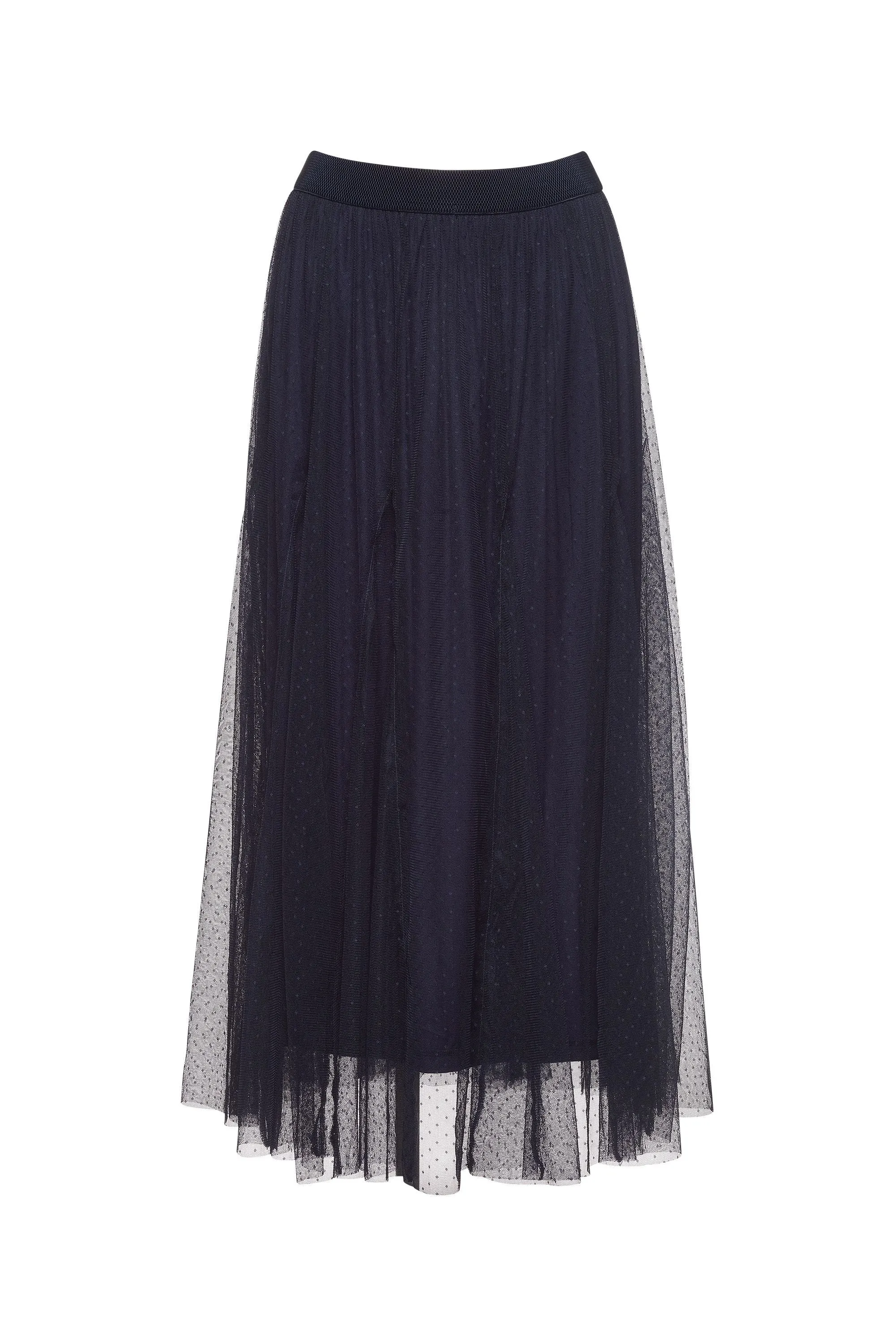 Loobies Story Cora Godet Skirt - Indigo