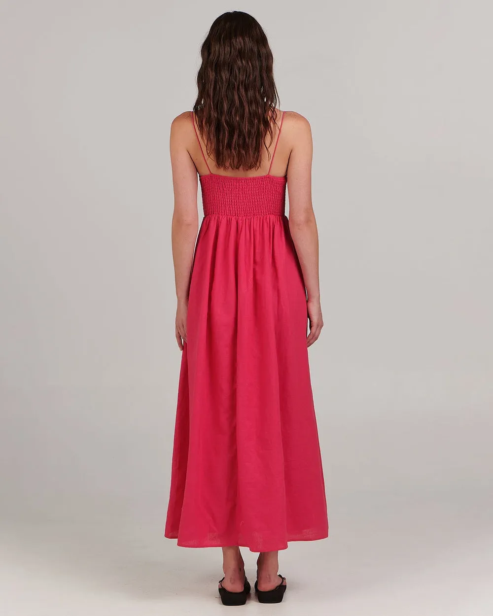 Marcey Maxi Dress | Fuschia