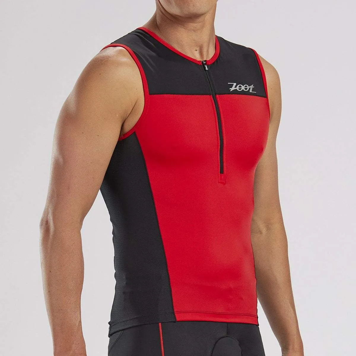 Mens Core  Tri Tank - Cardinal