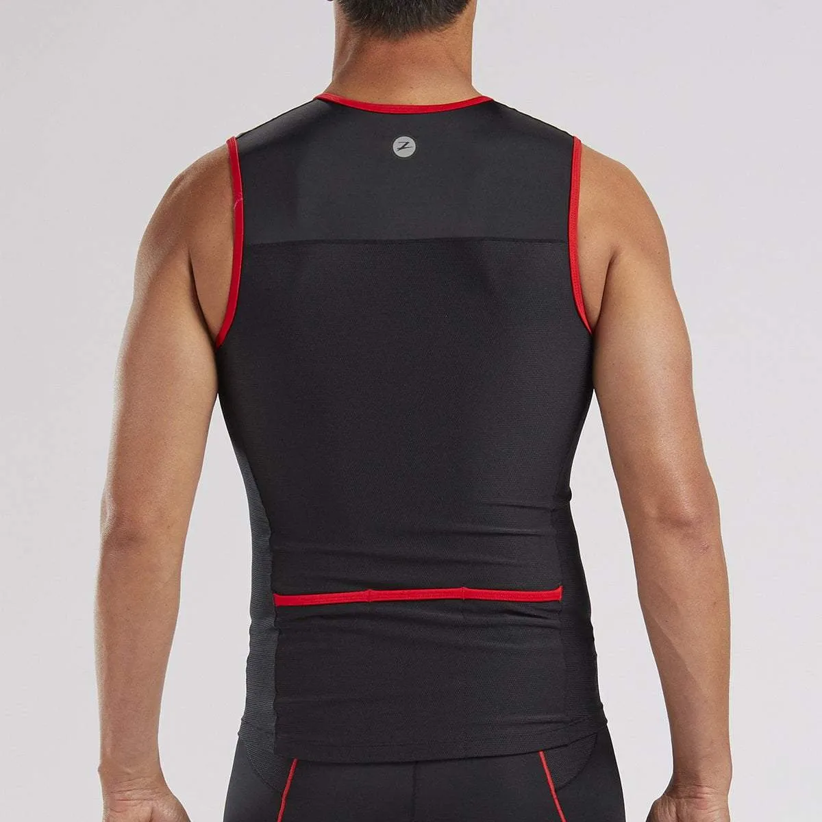 Mens Core  Tri Tank - Cardinal