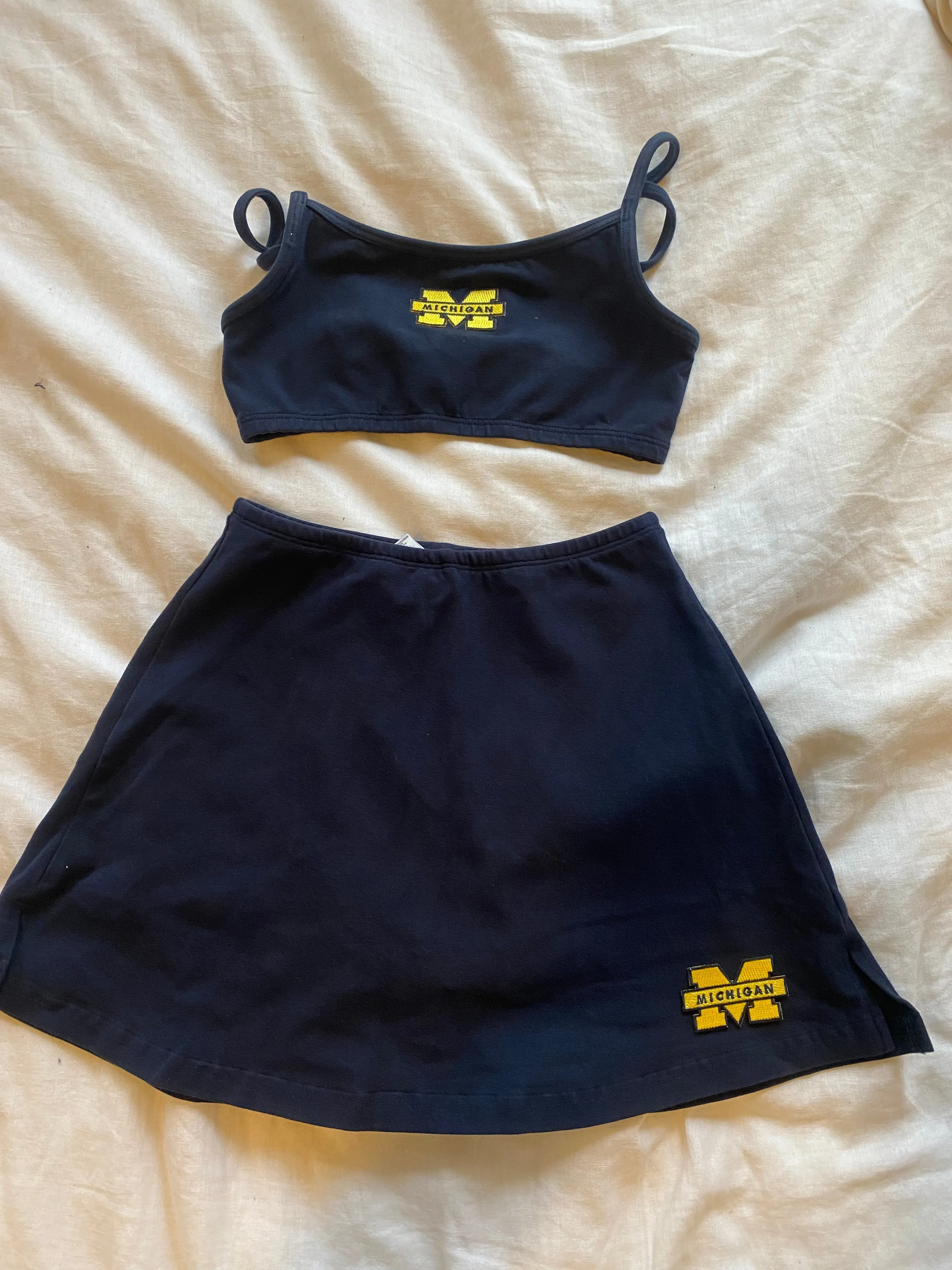 Michigan Halftime Bralette