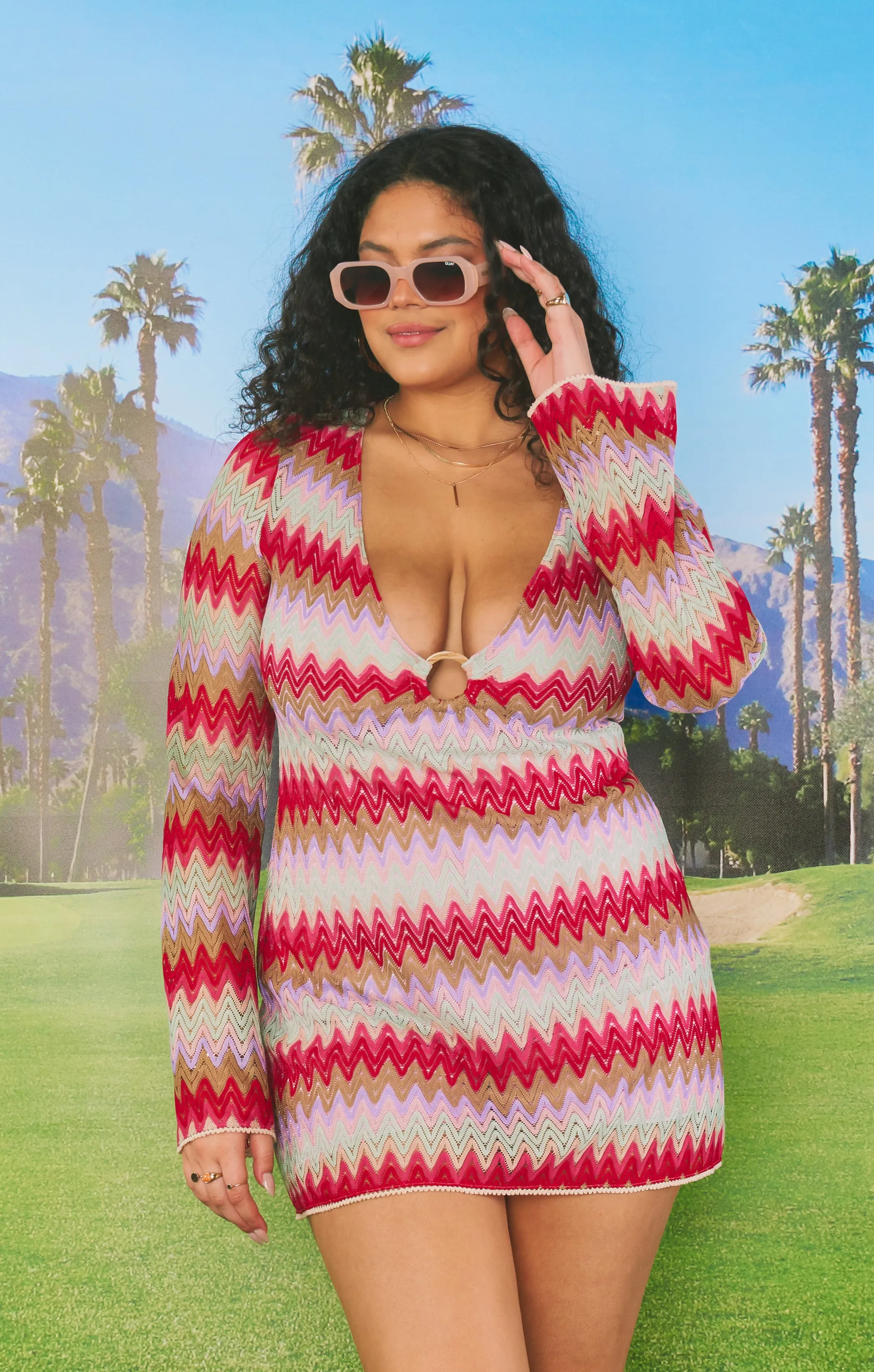 Monte Carlo Romper ~ Riviera Zigzag Crochet