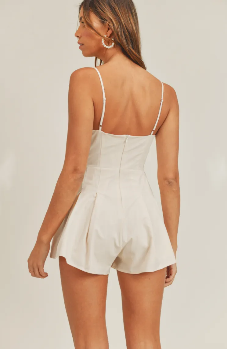 Paros Romper - Cream