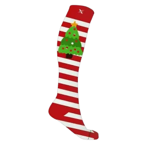 Peppermint Tree Compression Socks