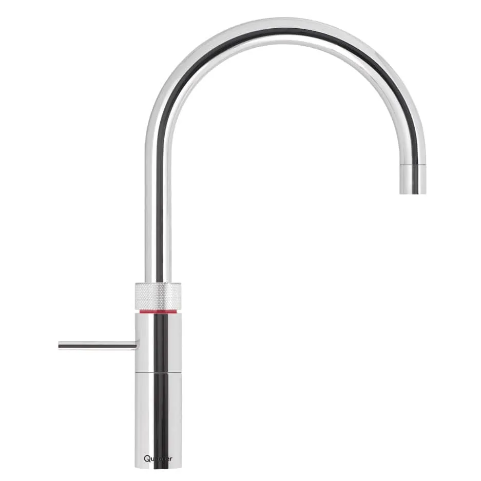 Quooker Fusion Round PRO3 Chrome 3 in 1 Boiling Water Tap with 3 Liters Tank